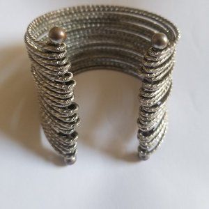 Silver Plated Stacked Bracelet